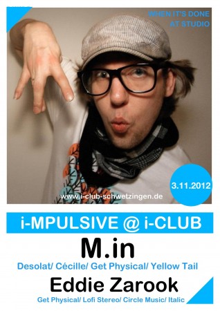 i-MPULSIVE mit M.in & E.Zarook Werbeplakat