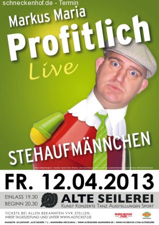 Markus Maria Profitlich ! Werbeplakat