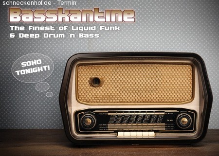 Basskantine - ''Schluckreflex' Werbeplakat