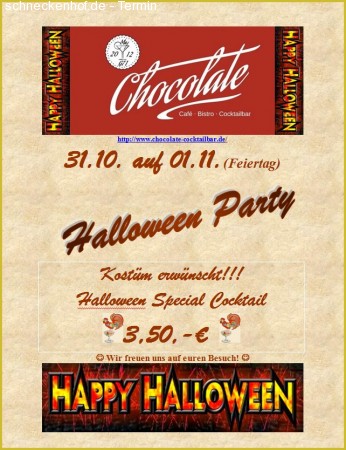 Halloween Party Werbeplakat