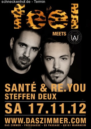feel feat. Santé & Re.You Werbeplakat