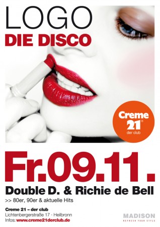 LOGO-die Disco Werbeplakat