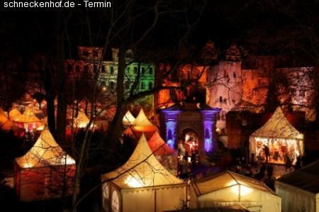 Heidelberger Schlossweihnacht Werbeplakat