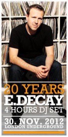 Feelings - 20 Years E.decay Werbeplakat