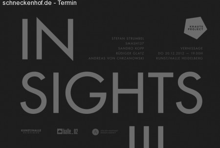 Insights III Werbeplakat