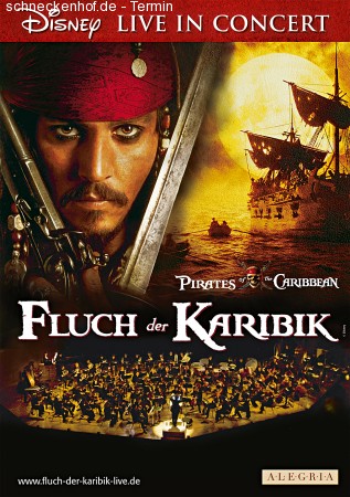 Fluch der Karibik Werbeplakat