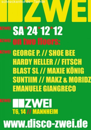 Schneeflöckchenhouse 2012 Werbeplakat