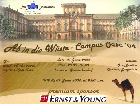 Campus Oase 04  Werbeplakat