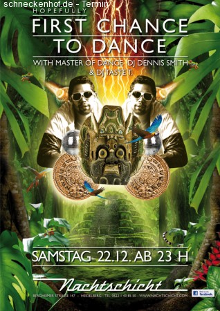 SC - First Chance to Dance Werbeplakat