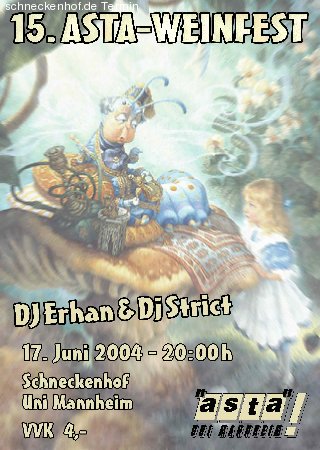 Weinfest Werbeplakat