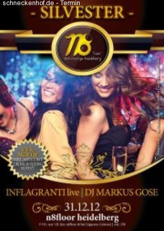 Silvester @ N8Floor Werbeplakat