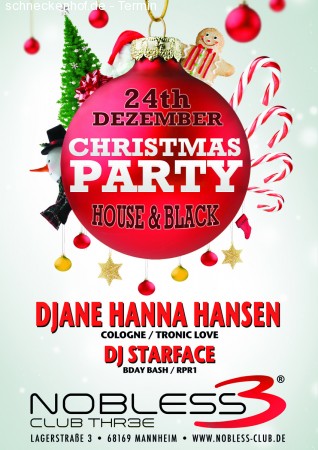 Christmas Party Werbeplakat