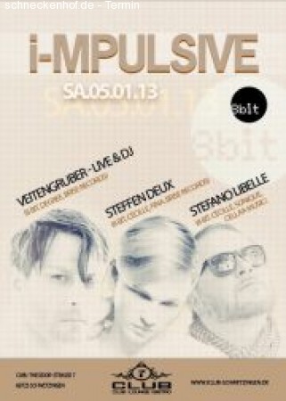 I-mpulsive mit Veitengruber Werbeplakat