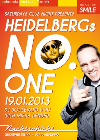 Saturdays Clubnight Werbeplakat
