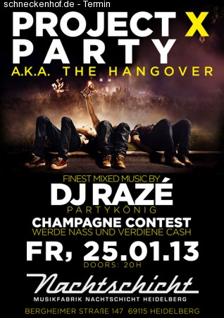 Projekt X Part II Werbeplakat