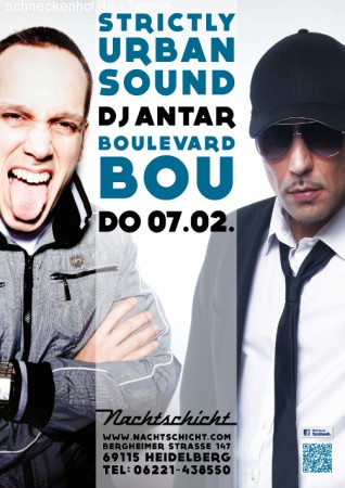 Strictly Urban Sound DJ Antar Werbeplakat