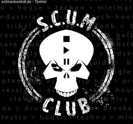 produkt vs. S.C.U.M. Club Werbeplakat