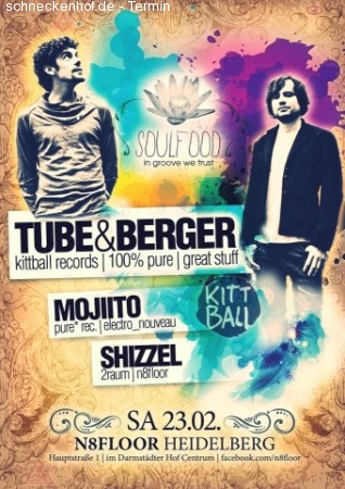 soulfood: TUBE & BERGER Werbeplakat