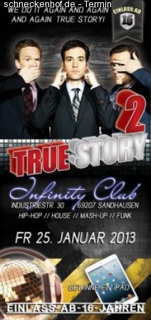 True Story - Ipad Gewinnen Werbeplakat