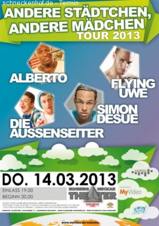 Andere Städtchen, Andere Mädch Werbeplakat