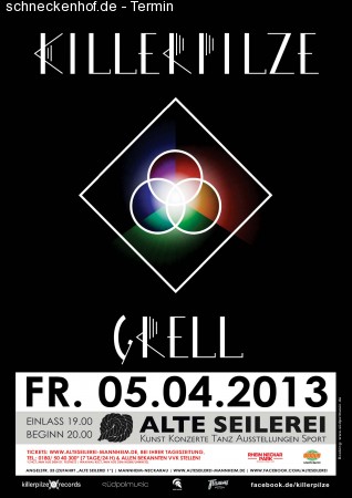 Killerpilze Werbeplakat