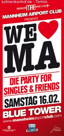 We ♥ Mannheim Werbeplakat