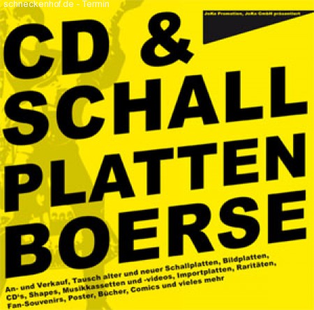 Ton- und Bildträger  Börse Werbeplakat