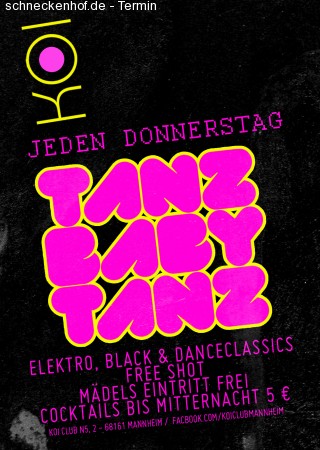 Tanz Baby Tanz Werbeplakat