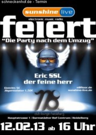 Sunshine live FEIERT! Werbeplakat