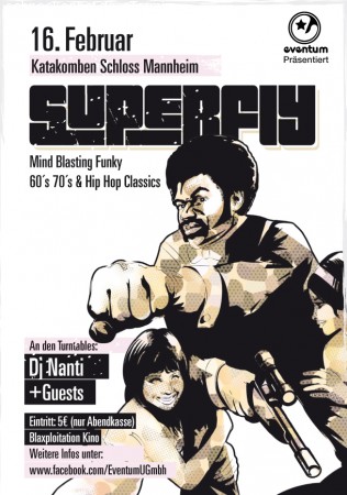 Superfly Werbeplakat