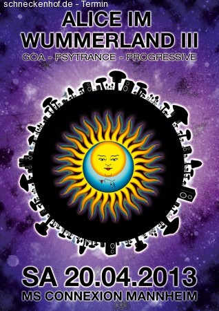 Alice im Wummerland Werbeplakat