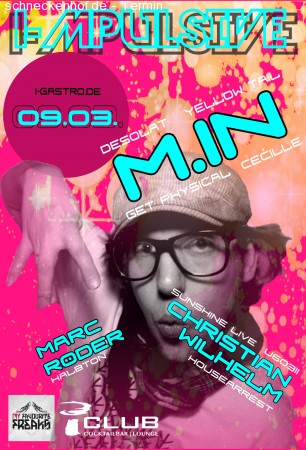 I-mpulsive mit u.a. M.in Werbeplakat