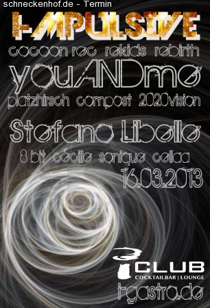 I-mpulsive mit u.a.  youANDme Werbeplakat