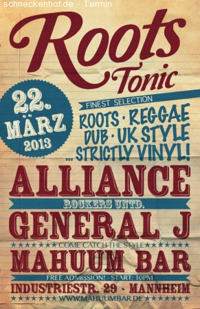 Roots Tonic Werbeplakat
