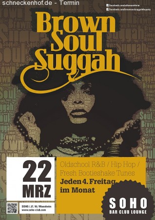 Brown Soal Suggah Werbeplakat