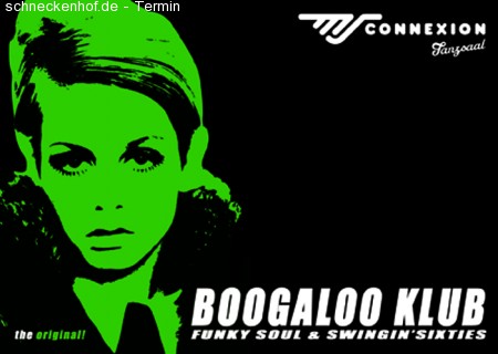 Boogaloo Klub Werbeplakat