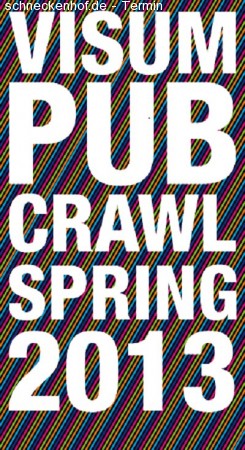 VISUM Pub Crawl Werbeplakat