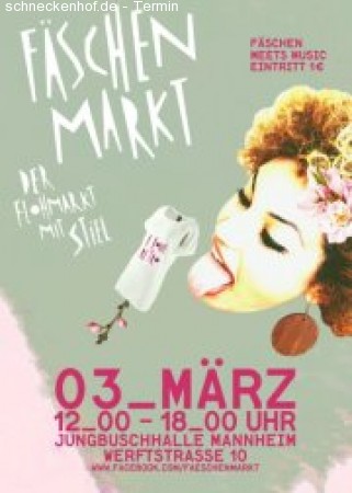 Verschoben!!!  Fäschen Markt Werbeplakat