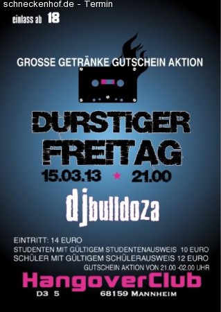 Durstiger Freitag Werbeplakat