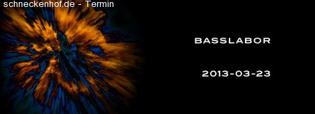 Basslabor (Drum & Bass) Werbeplakat