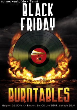 Burntables Werbeplakat