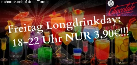Freitag Longdrink Day Werbeplakat
