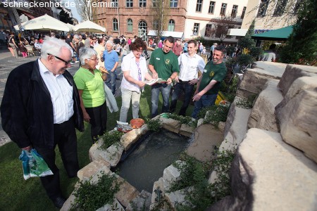 Worms blüht auf Werbeplakat