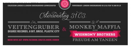 Klangfarben Werbeplakat