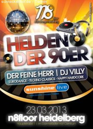 Die Helden Der 90er Werbeplakat