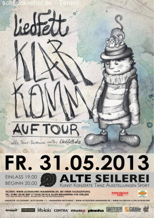 Liedfett Werbeplakat