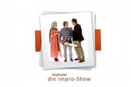 Kopfsalat - Improshow Werbeplakat
