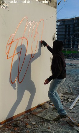 Kick & Throw Graffiti Show Werbeplakat