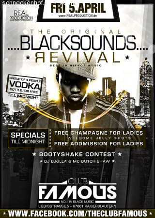 The Official “Black Sounds” Re Werbeplakat