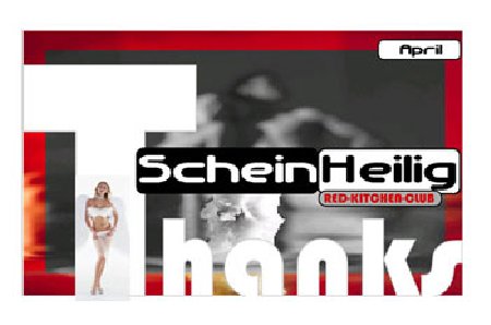 ScheinHeilig Werbeplakat